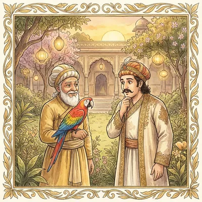 The Wise Parrot – Akbar Birbal Story for Kids