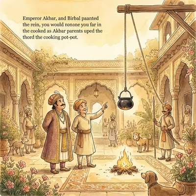 Birbal's Khichdi – Akbar Birbal Story for Kids