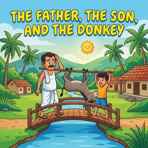 The Father, The Son, and The Donkey – Moral Story for Kids
