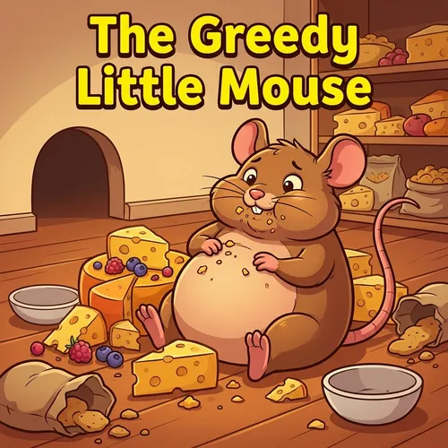 The Greedy Little Mouse – Animal Story for Kids