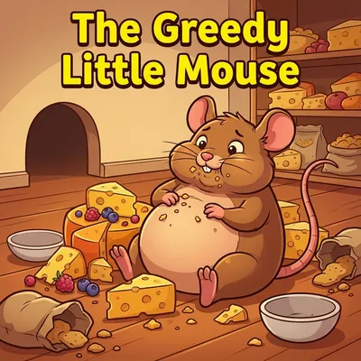 The Greedy Little Mouse – Animal Story for Kids