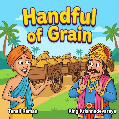 Handful of Grain – Tenali Raman Story for Kids