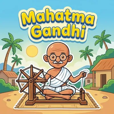 Mahatma Gandhi: The Great Soul – Moral Story for Kids