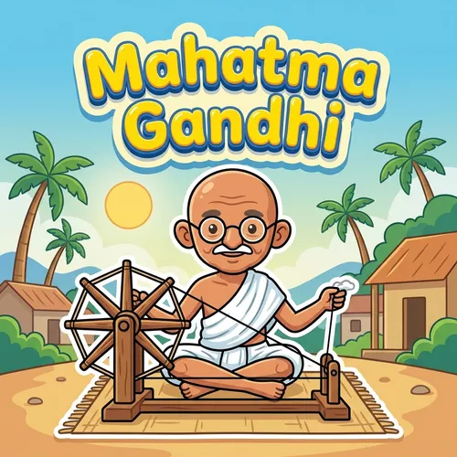 Mahatma Gandhi: The Great Soul – Moral Story for Kids