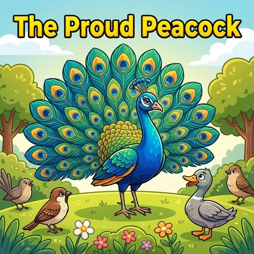 The Proud Peacock – Animal Story for Kids