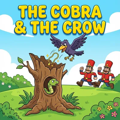 The Cobra and the Crow – Panchatantra Story for Kids