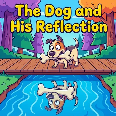 The Dog and His Reflection – Aesop Fable for Kids
