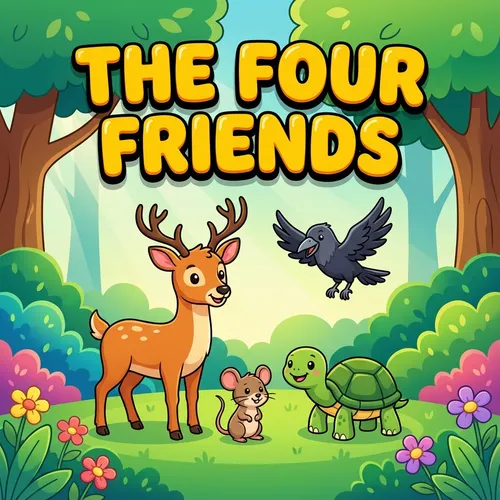 The Four Friends – Panchatantra Story for Kids