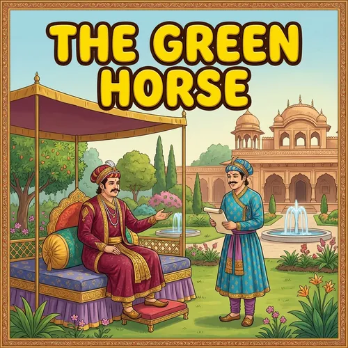 The Green Horse – Akbar Birbal Story for Kids