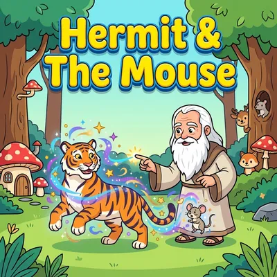 The Hermit and the Mouse – Panchatantra Story for Kids