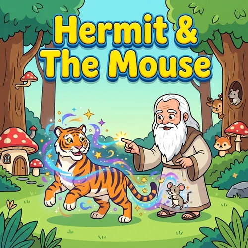 The Hermit and the Mouse – Panchatantra Story for Kids
