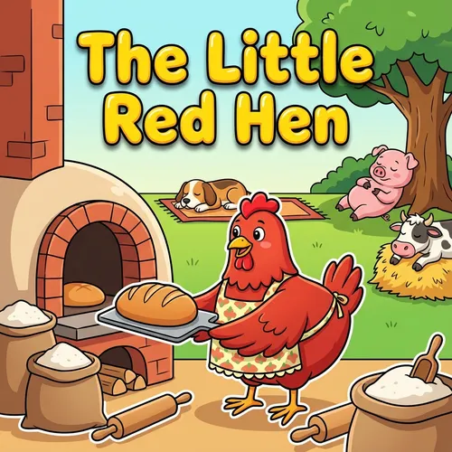 The Little Red Hen – Moral Story for Kids