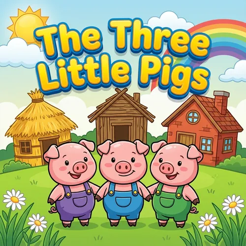 The Three Little Pigs – Moral Story for Kids