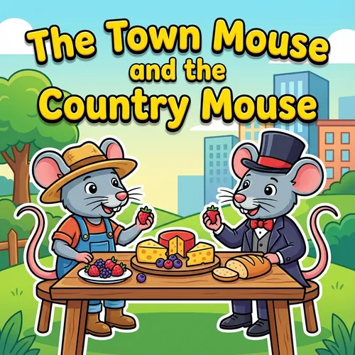 The Town Mouse and the Country Mouse – Moral Story for Kids