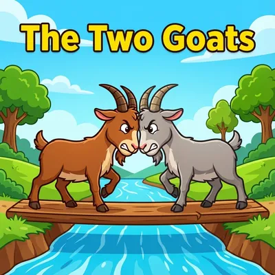 The Two Goats – Animal Story for Kids